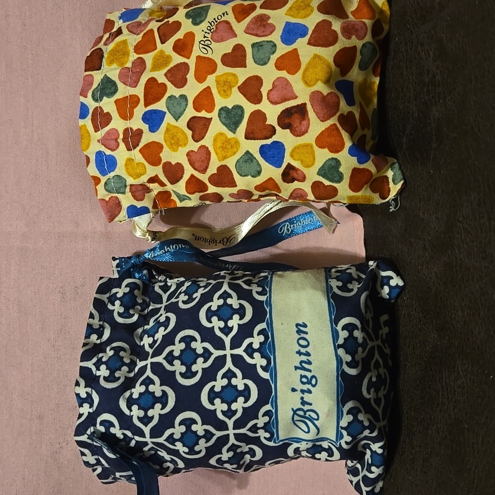 Brighton Blue and Multicolor Pouches